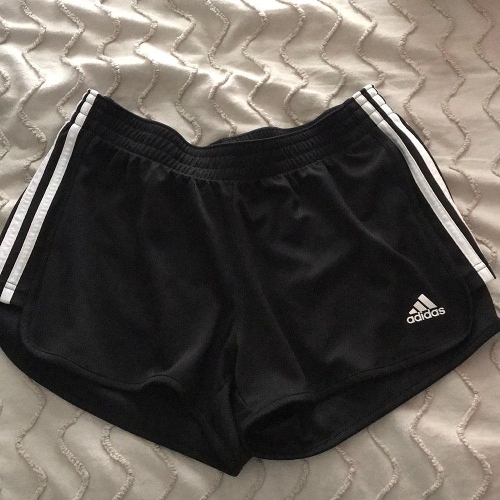 Black Adidas Climalite Running Shorts